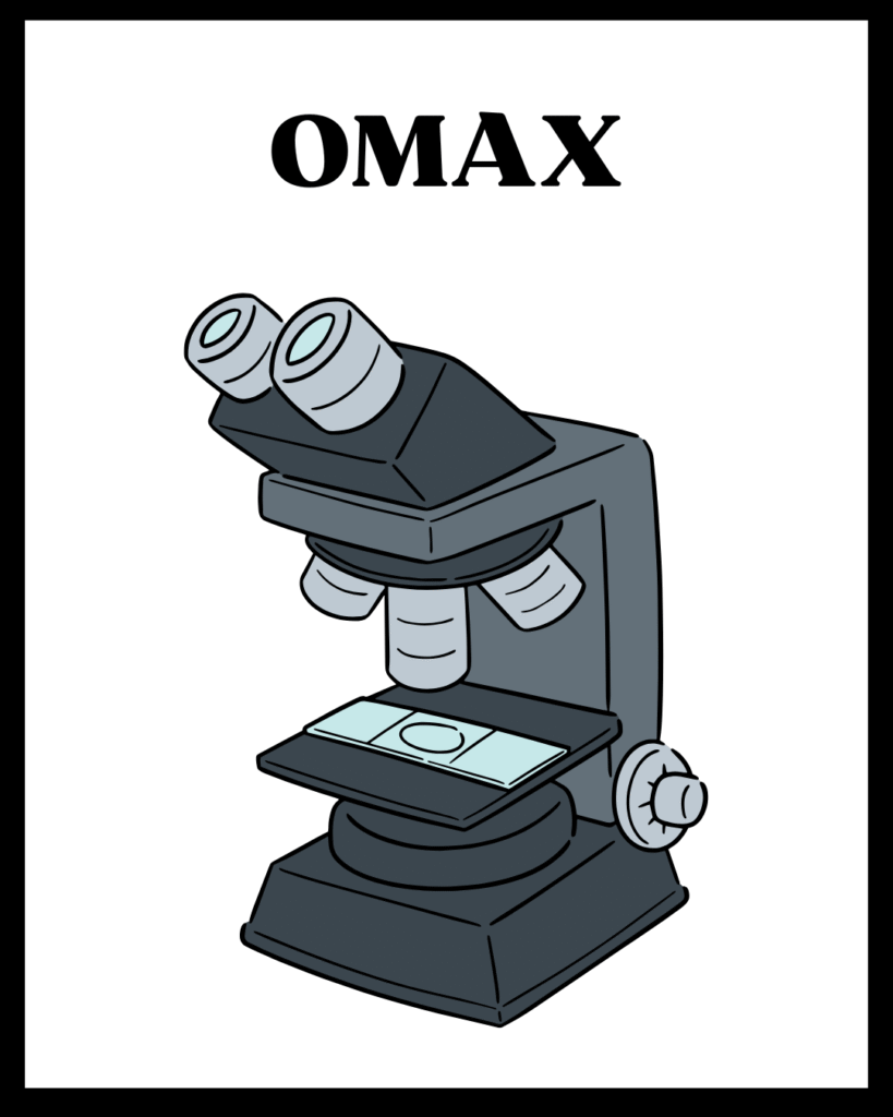 Marca de microscopios de laboratorio OMAX