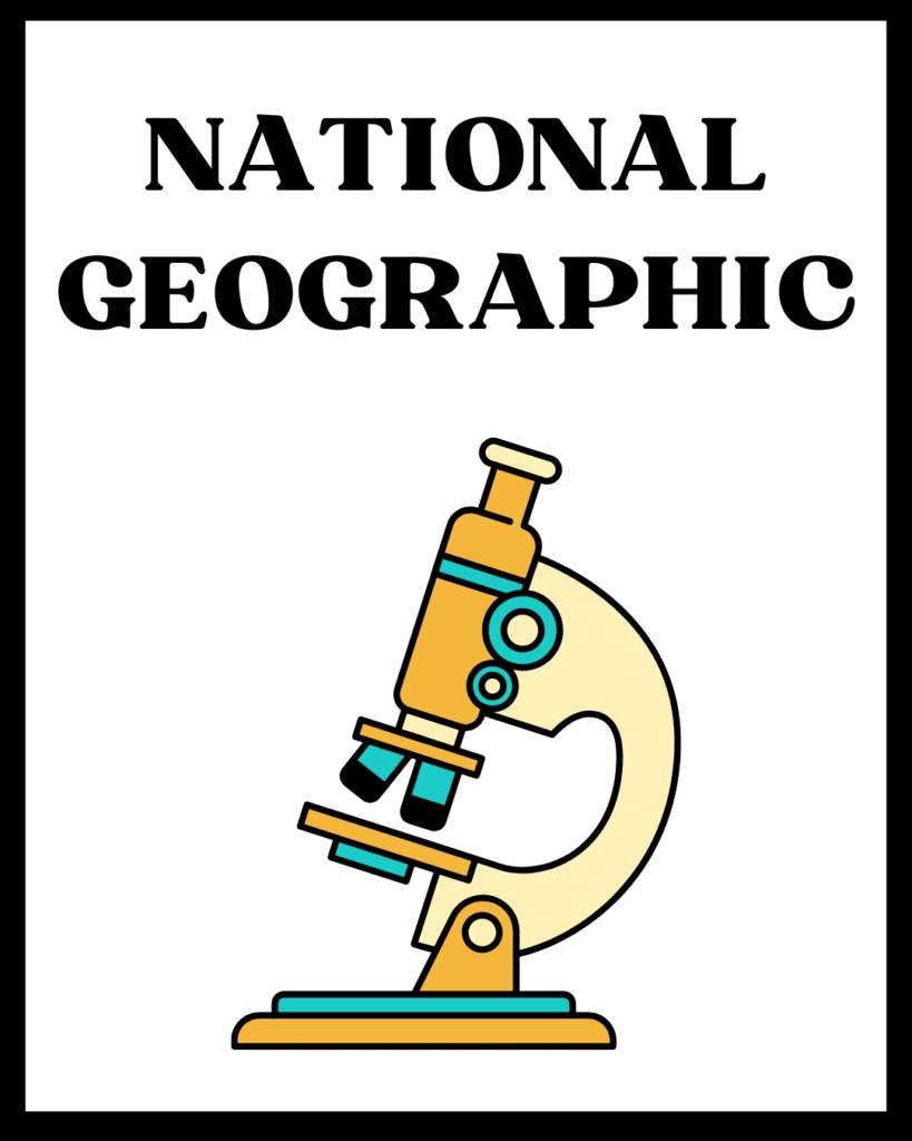 Marca de microscopio educativa National Geographic
